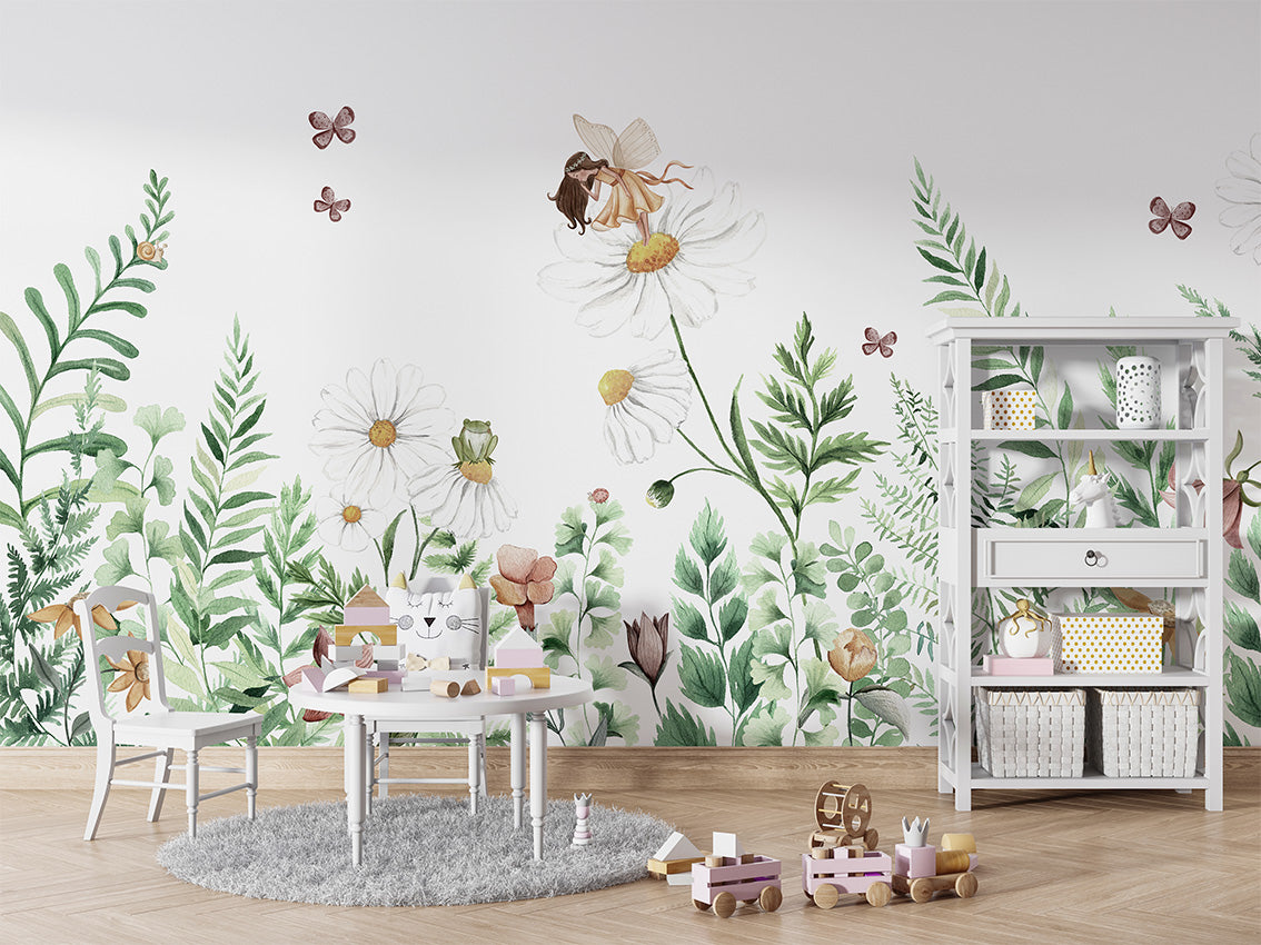 Fairy Garden Wall Mural