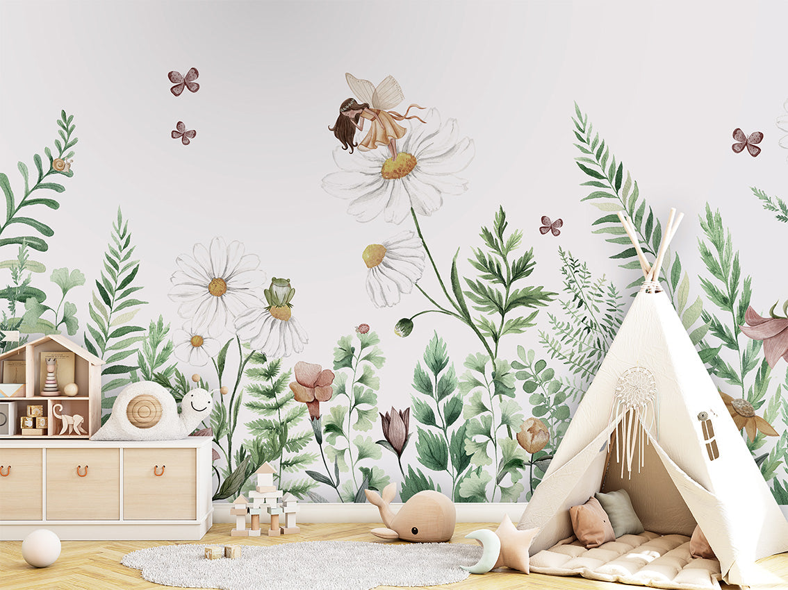 Fairy Garden Wall Mural