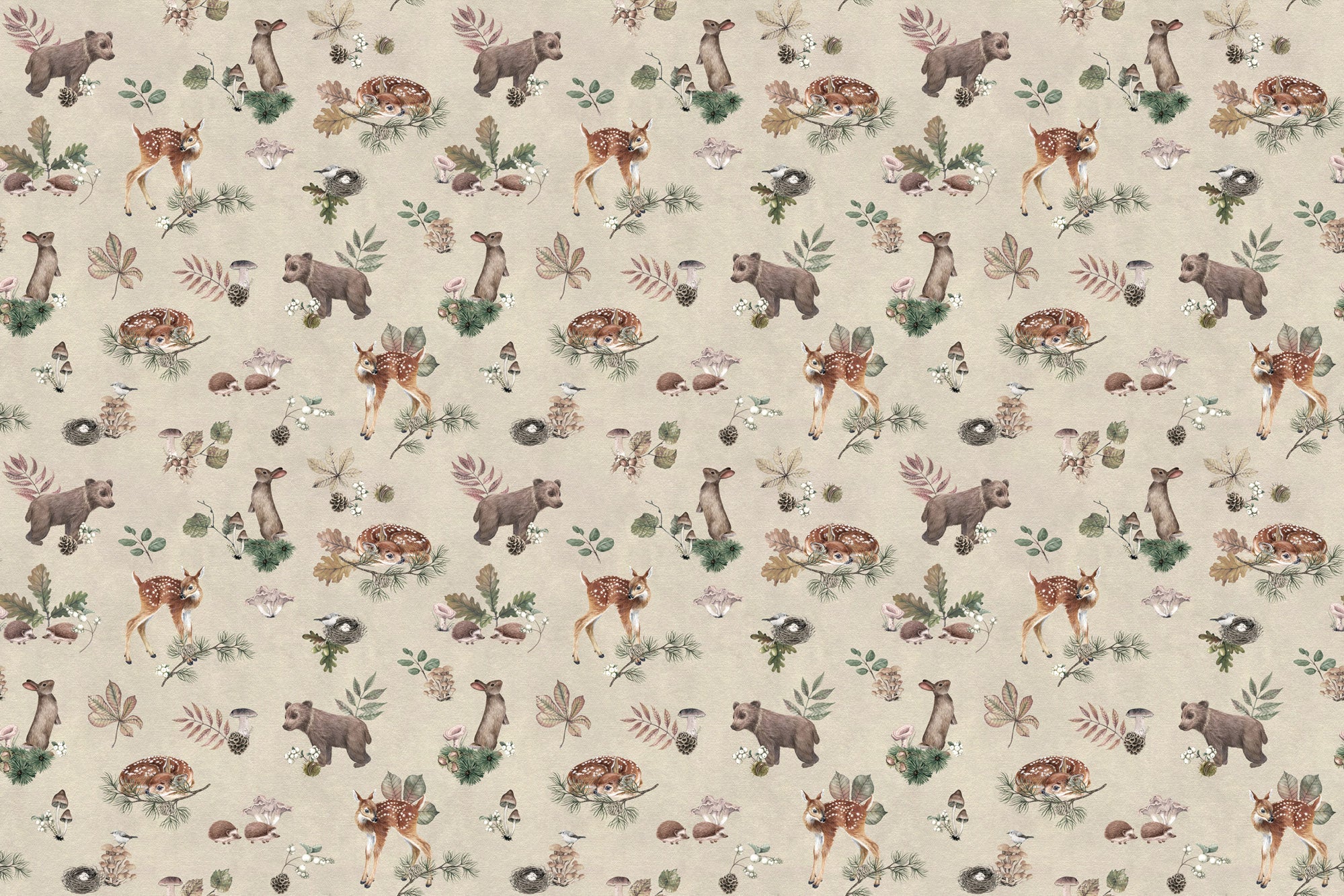 Forest Gathering Wallpaper