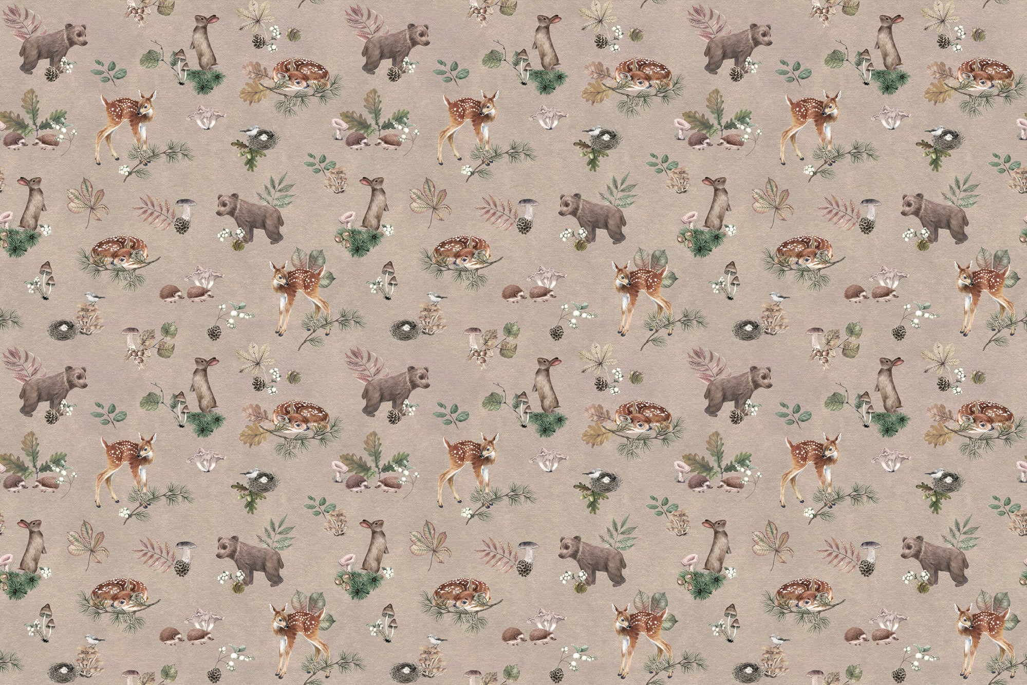Forest Gathering Wallpaper