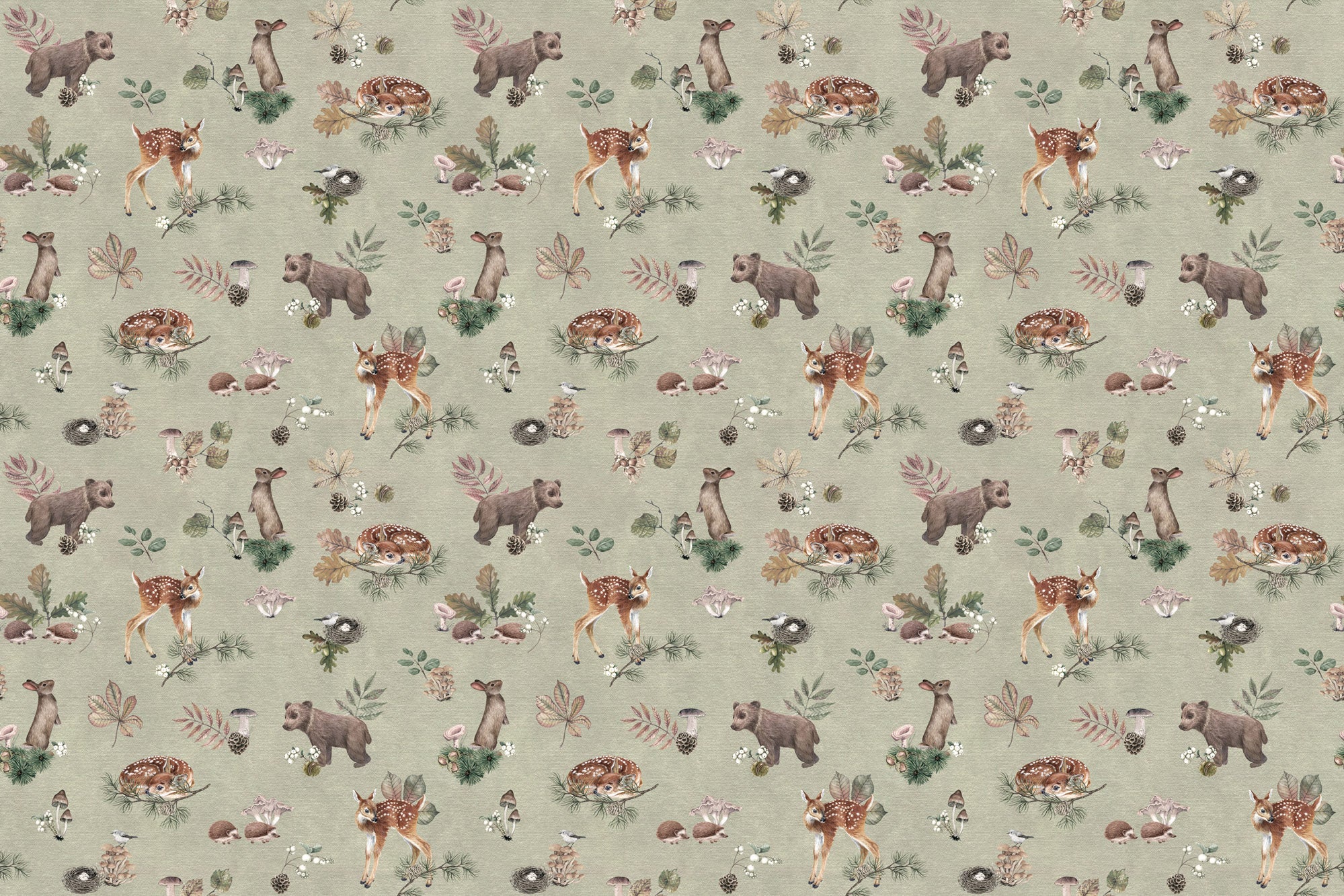 Forest Gathering Wallpaper