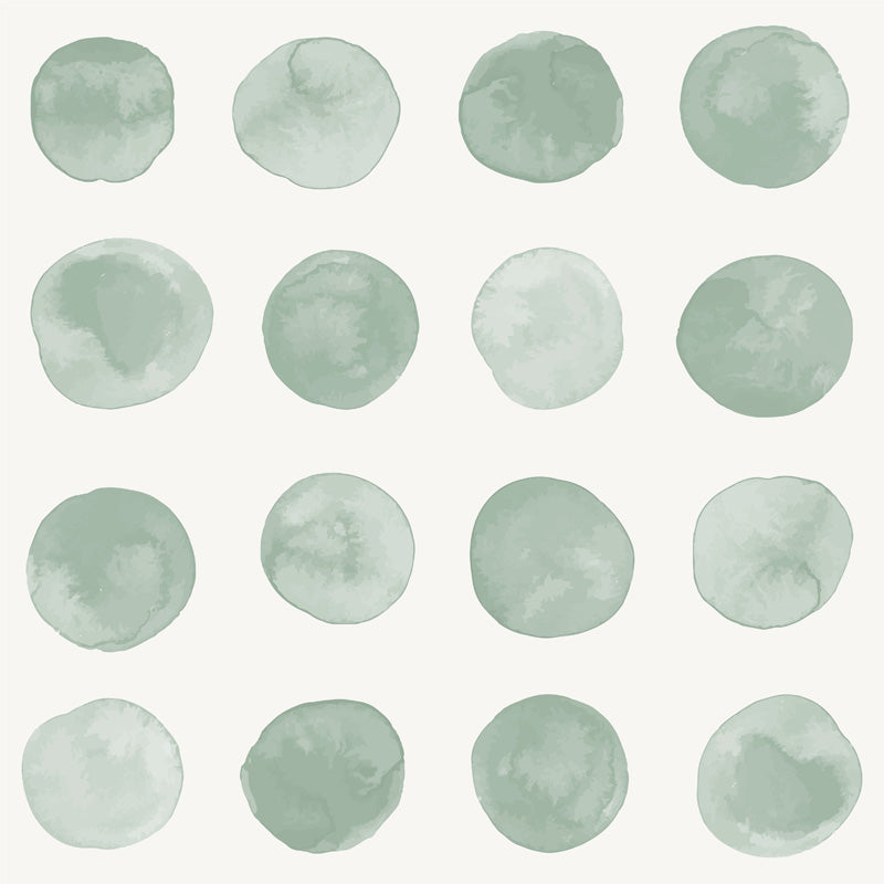 Watercolour Dots – Wallpaper in Soft Neutrals