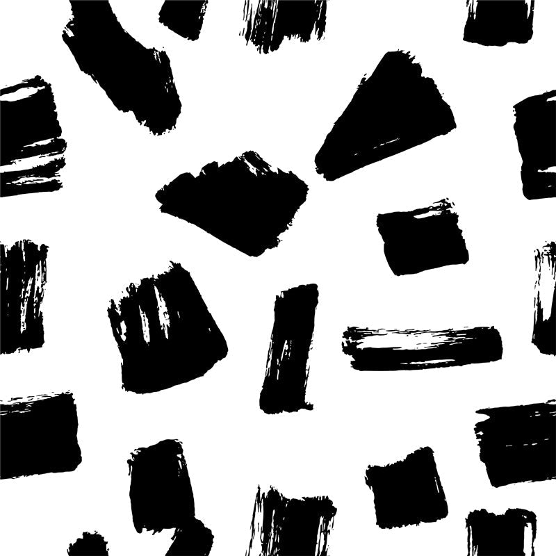 Abstract Painterly Strokes – Wallpaper in Bold + Neutral Tones