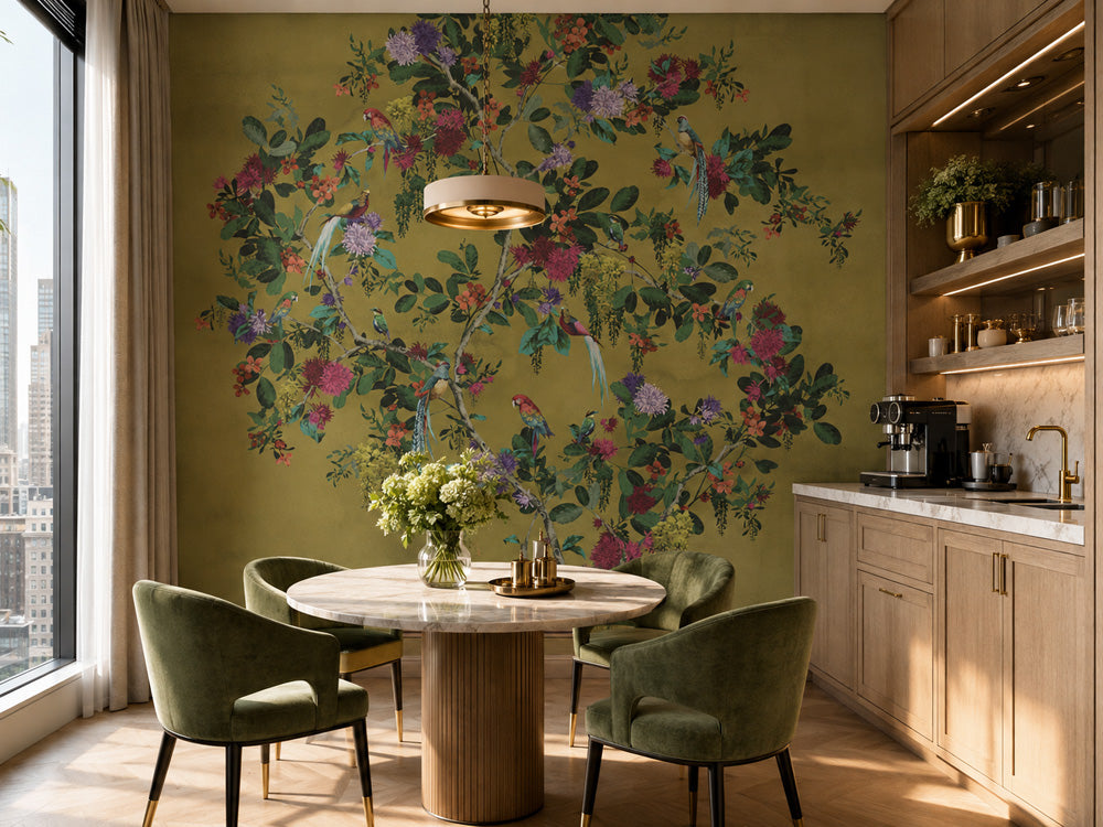 Chintz Aviary Wallpaper Mural