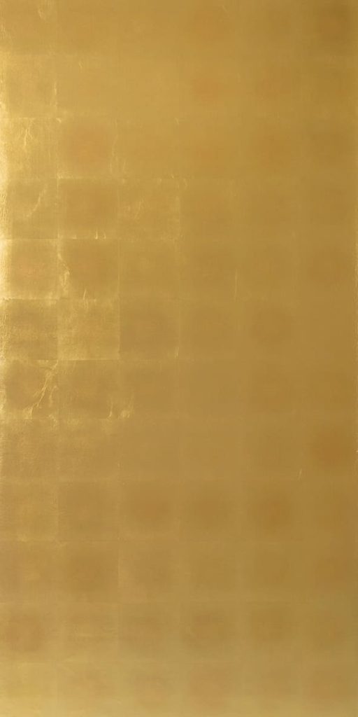 Gold Brass Leaf Wallpaper Roll