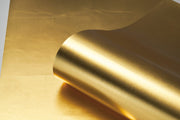 Gold Brass Leaf Wallpaper Roll