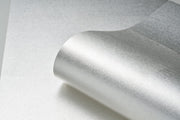 Matte Silver Leaf Wallpaper Roll