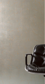 Pale Silver Leaf Wallpaper Roll