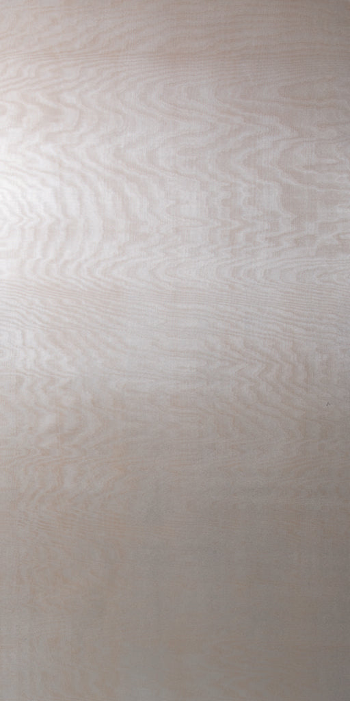 Silver Wood Grain Leaf Wallpaper Roll