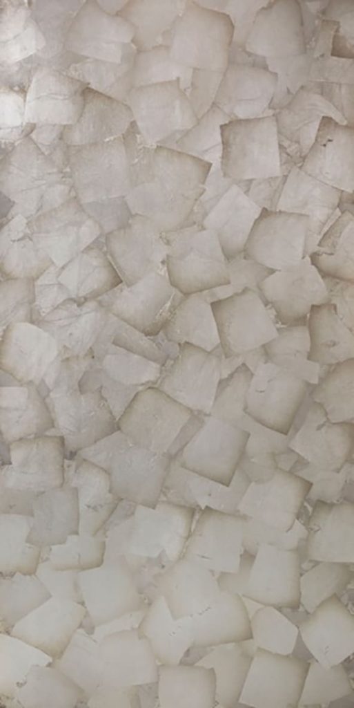 Fragmented Pewter Leaf Wallpaper Roll