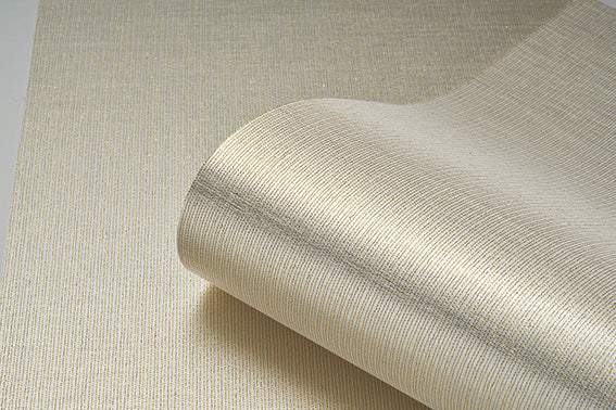 Soft Gold Linear Wallpaper Roll