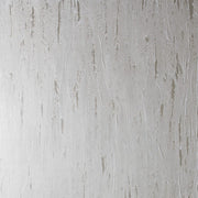White Scraped Metal Leaf Wallpaper Roll
