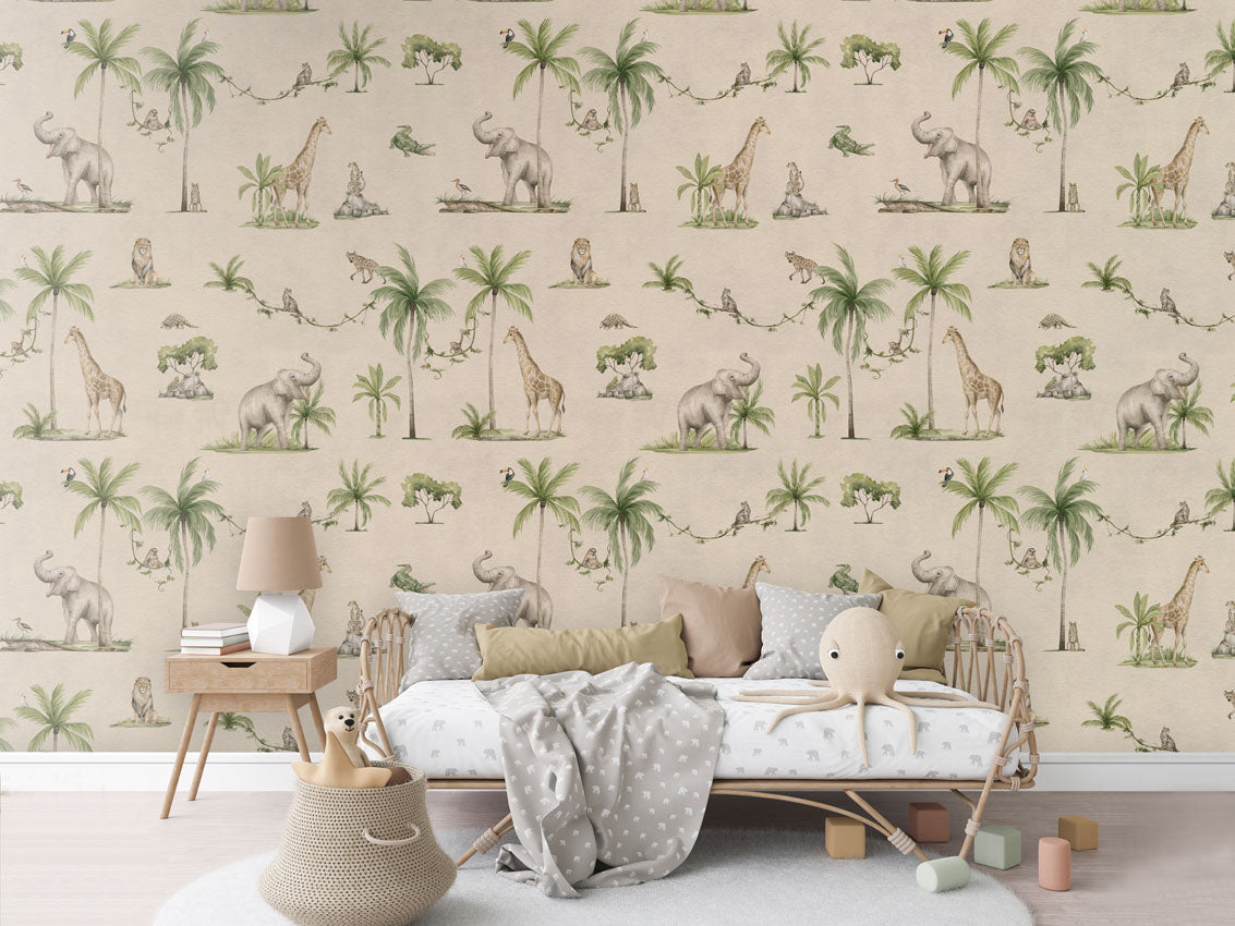Joyful Jungle Wallpaper
