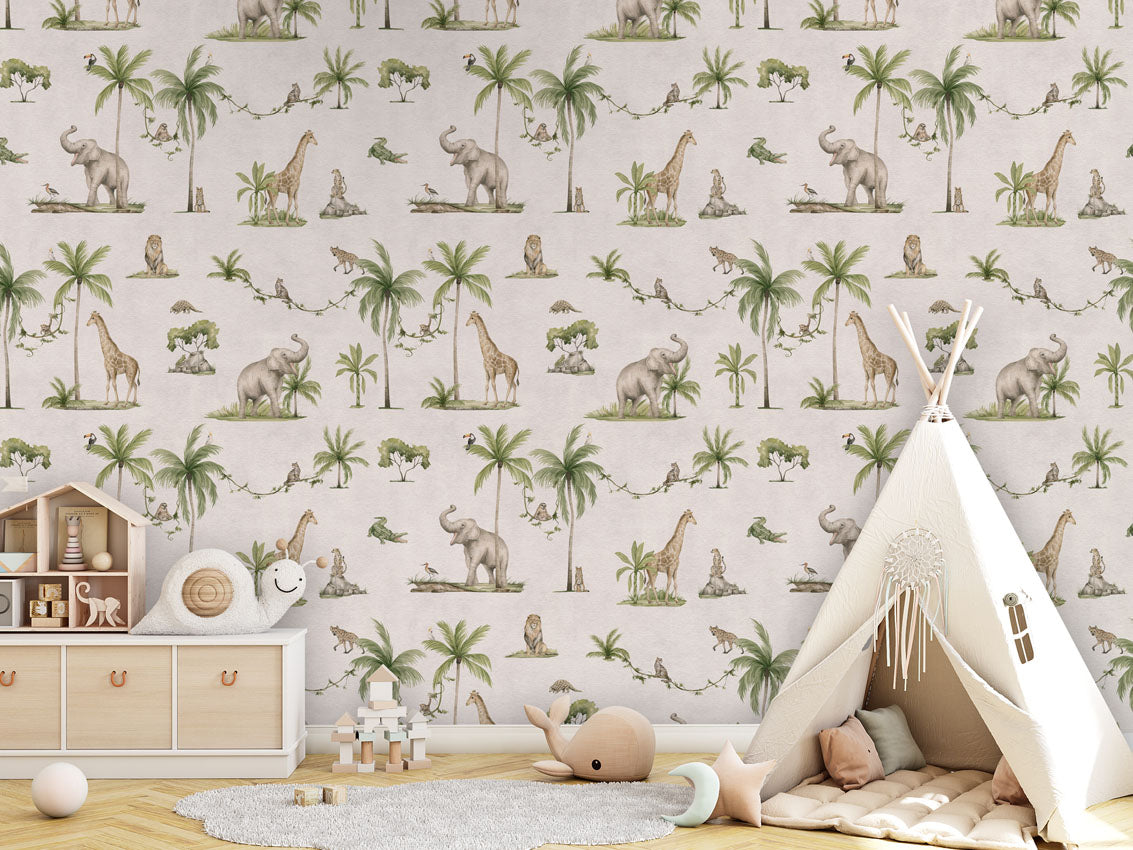 Joyful Jungle Wallpaper
