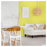 Momo Yellow Paper Weave Wallpaper Roll, handmade Japanese wallcovering by Tokiwa