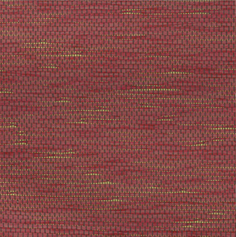 Momo Deep Tone Paper Weave Wallpaper Roll, close-up of the handmade Japanese wallcovering texture (view 1)