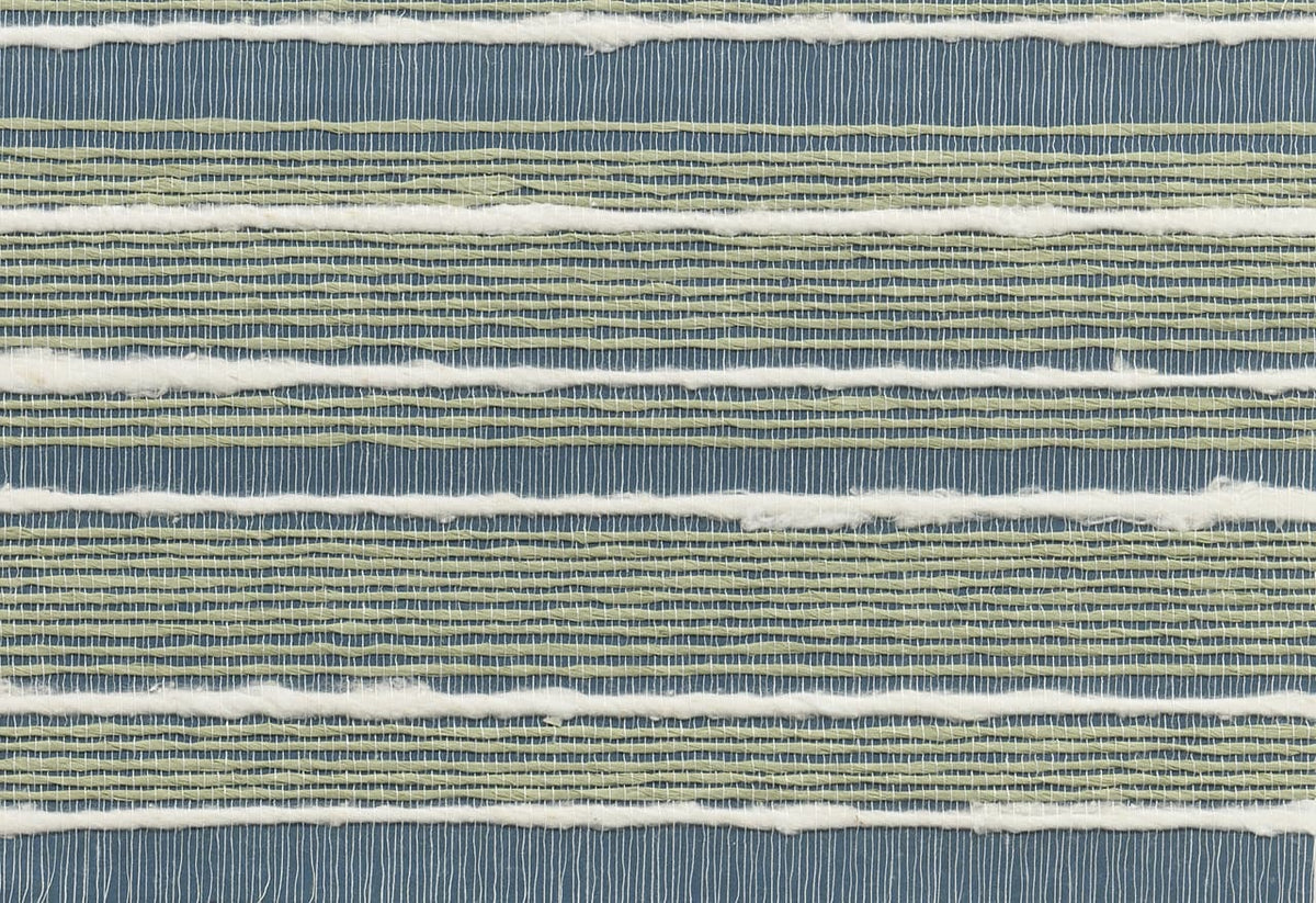Nishiki Layered Textile Wallpaper Roll, close-up of the handmade Japanese wallcovering texture (view 1)