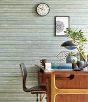 Nishiki Layered Textile Wallpaper Roll, handmade Japanese wallcovering by Tokiwa