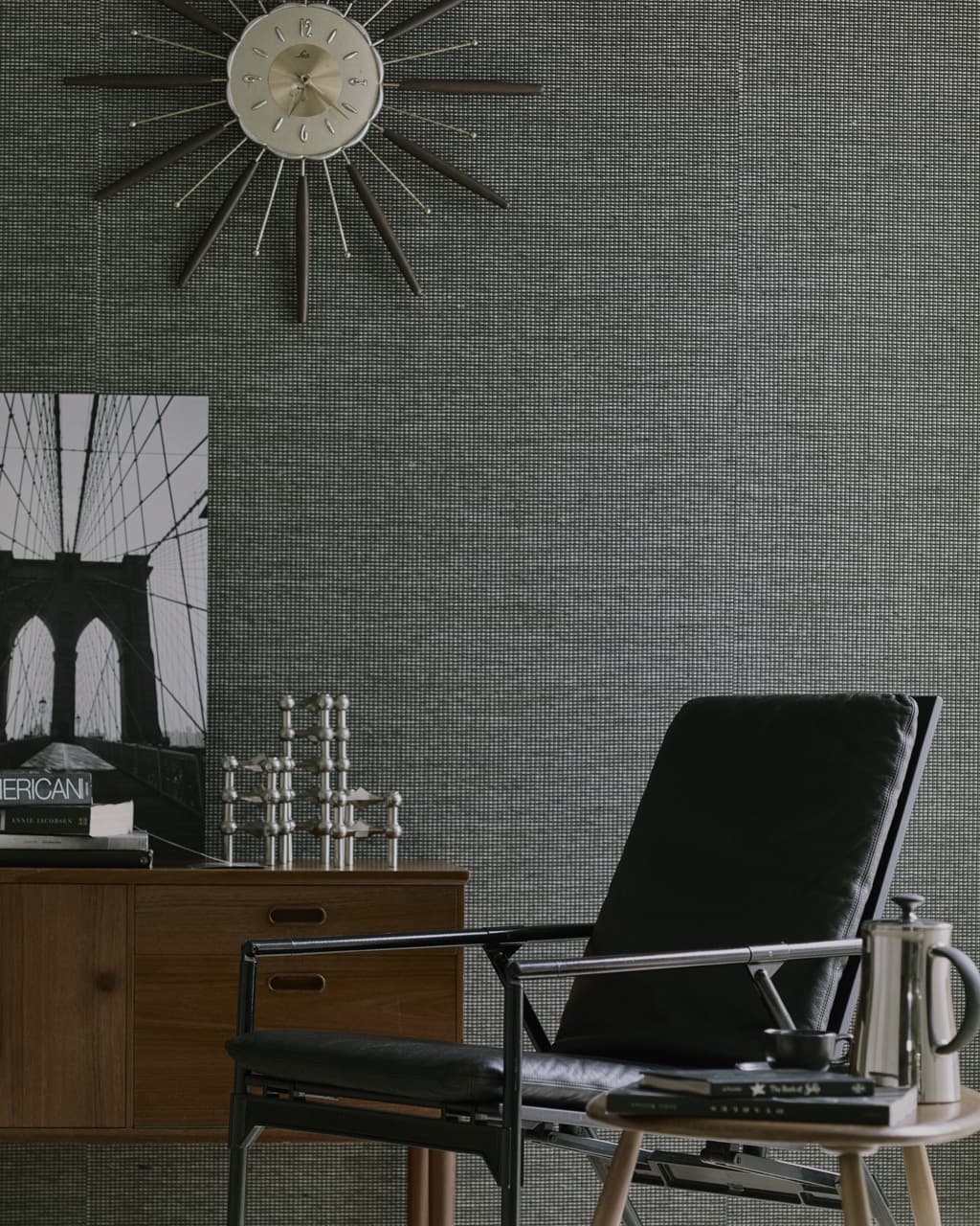 Gion Dancing Lady Linen Pulp Wallpaper Roll, handmade Japanese wallcovering by Tokiwa