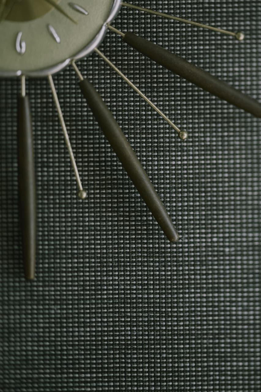Gion Dancing Lady Linen Pulp Wallpaper Roll, close-up of the handmade Japanese wallcovering texture (view 2)