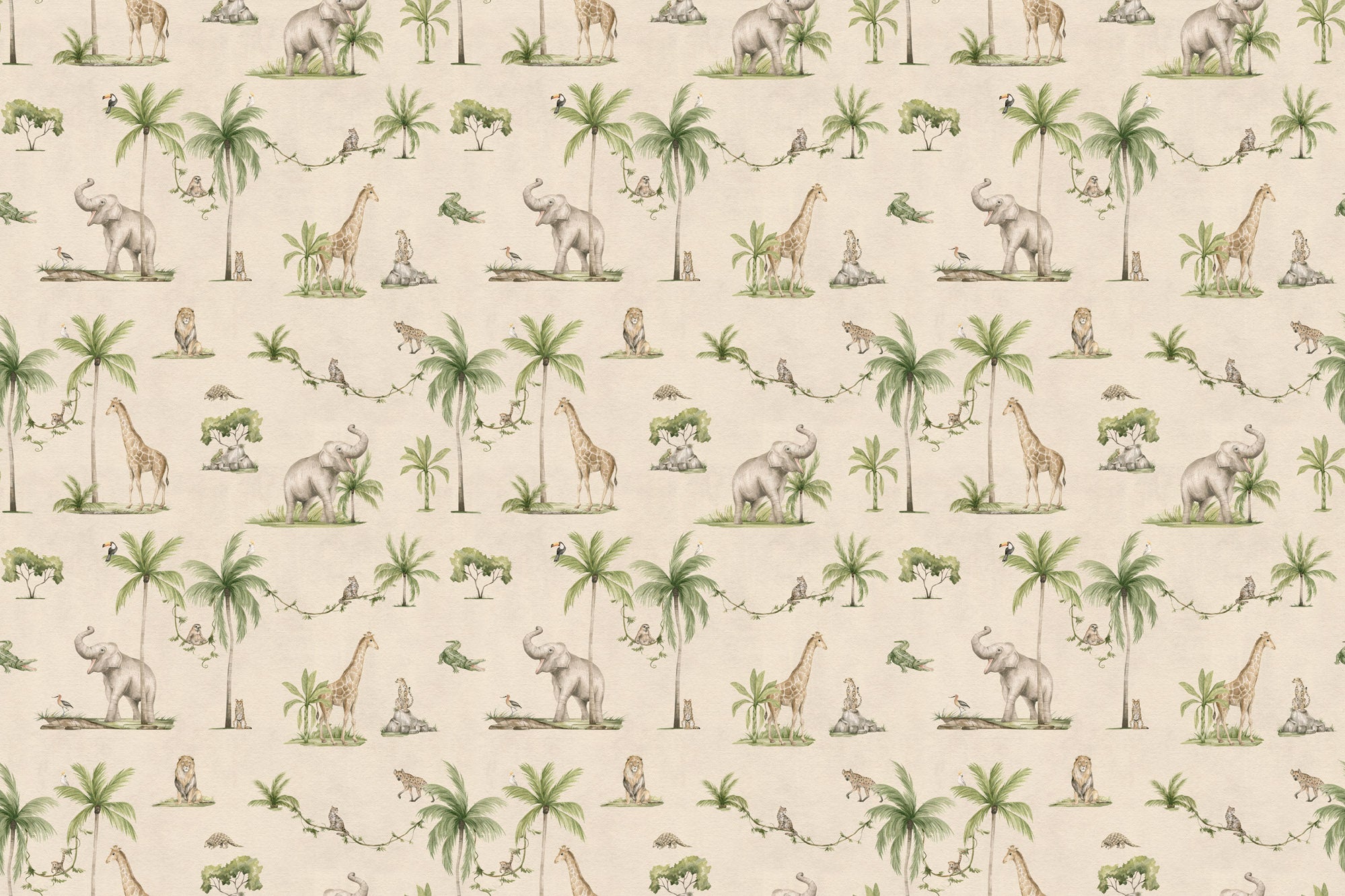 Joyful Jungle Wallpaper