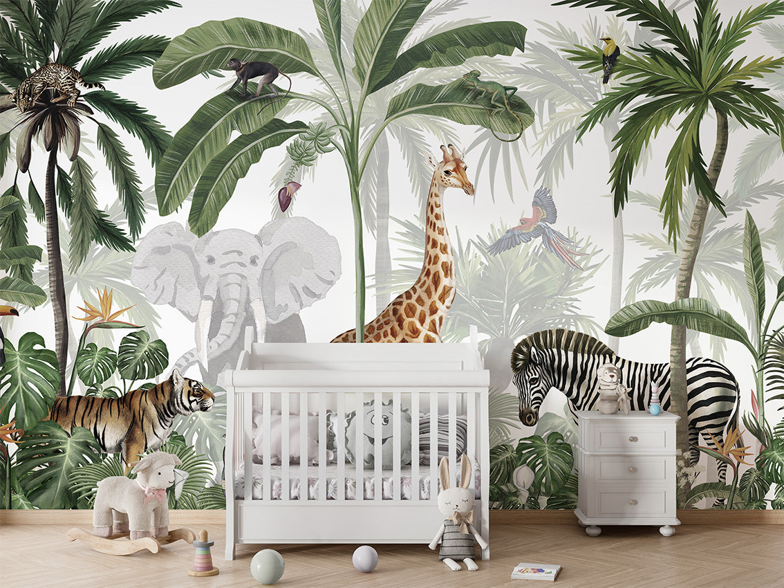 Jungle Jive Wall Mural
