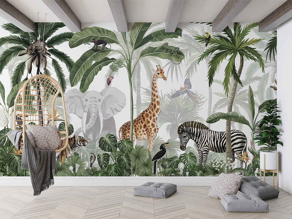 Jungle Jive Wall Mural