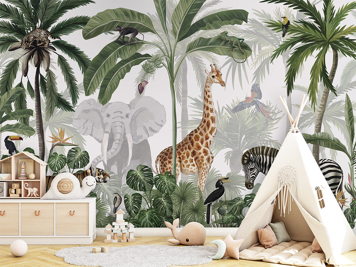 Jungle Jive Wall Mural
