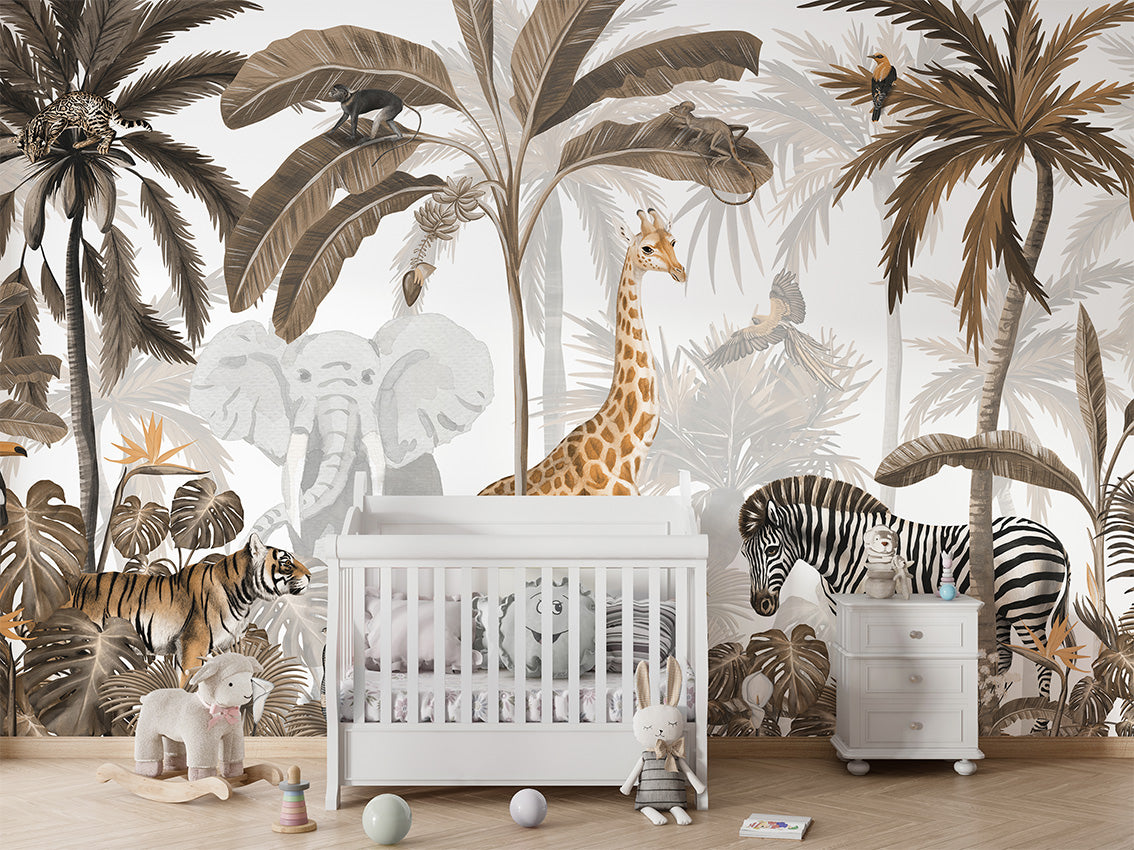 Jungle Jive Wall Mural