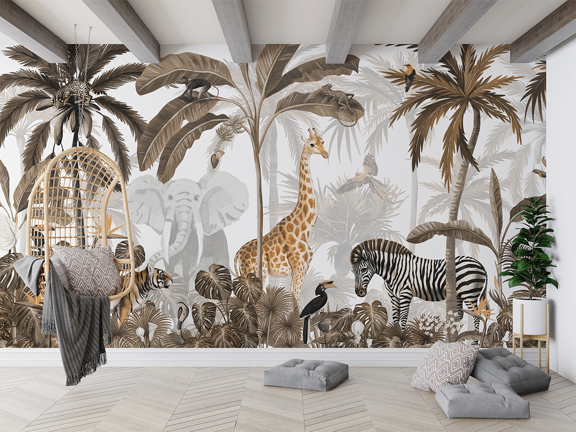 Jungle Jive Wall Mural
