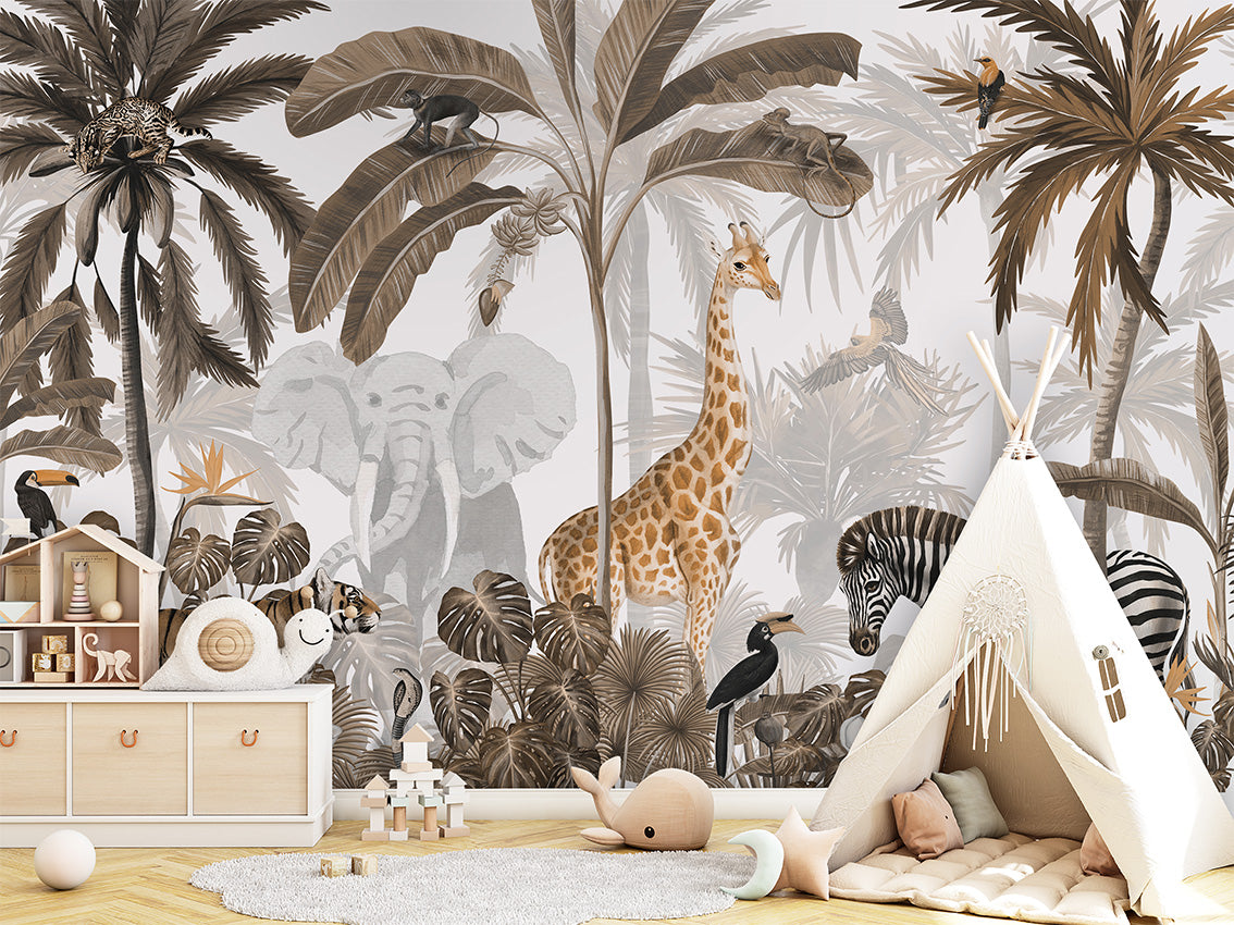 Jungle Jive Wall Mural