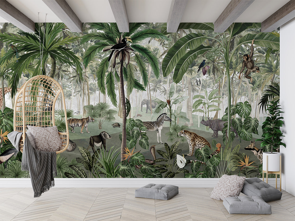 Jungle Lookbook Tropical Wallpaper Mural
