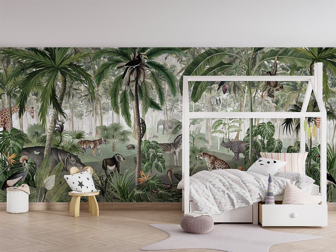 Jungle Lookbook Tropical Wallpaper Mural