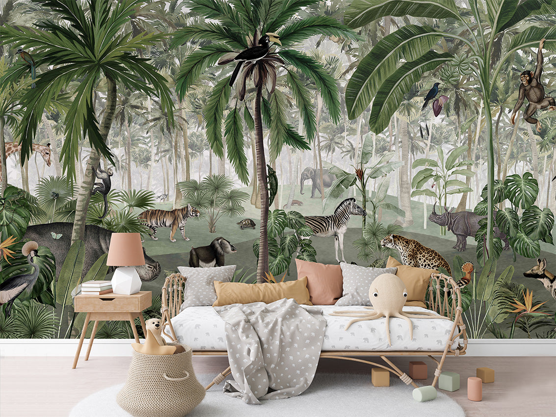 Jungle Lookbook Tropical Wallpaper Mural