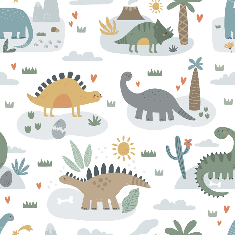 Dino Adventure Kids Wallpaper