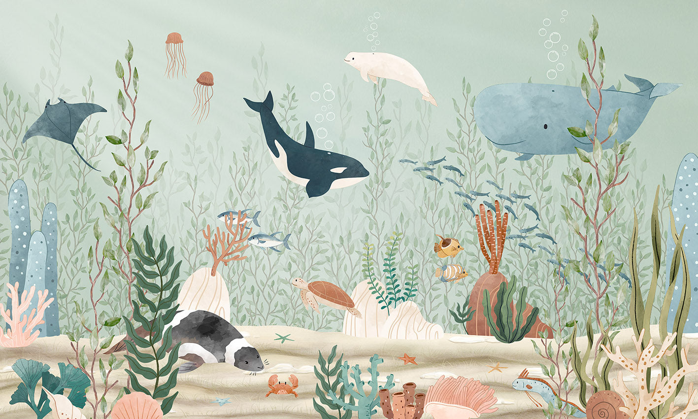 Kelp Forest Wallpaper Mural