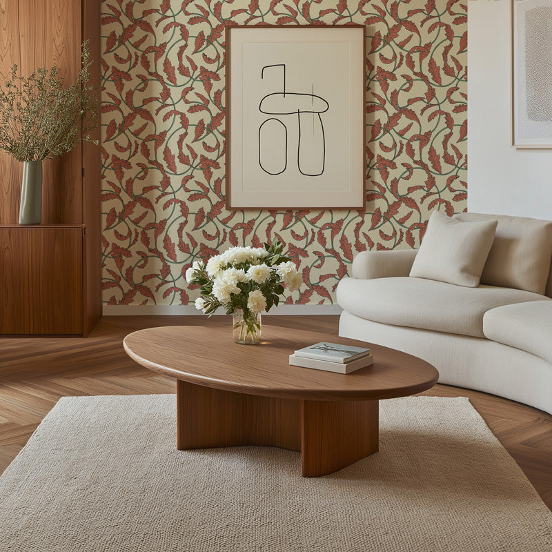 Autumn Vine Leaf Wallpaper