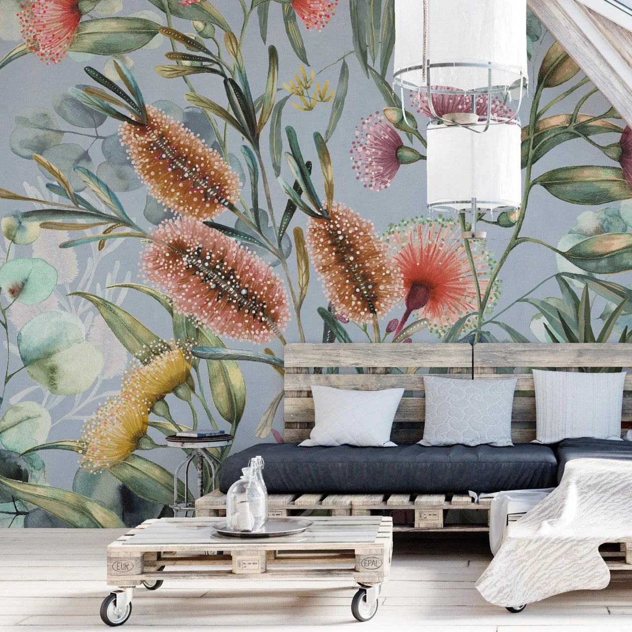 Native Bottlebrush Wallpaper Mural