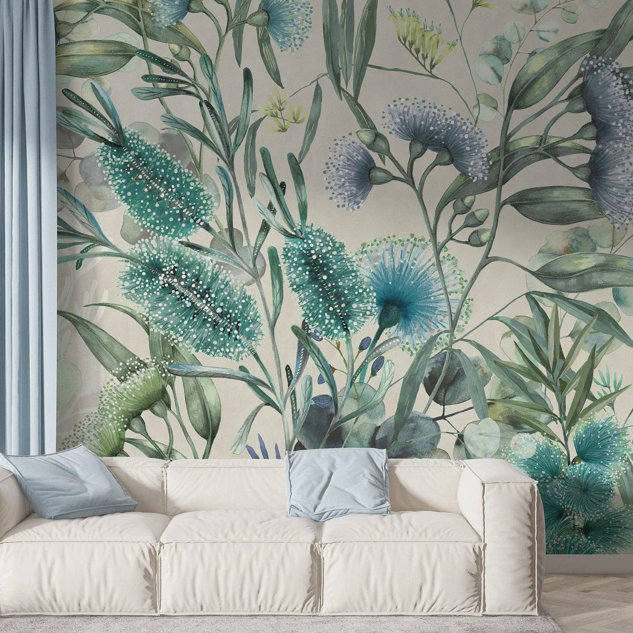 Native Bottlebrush Wallpaper Mural