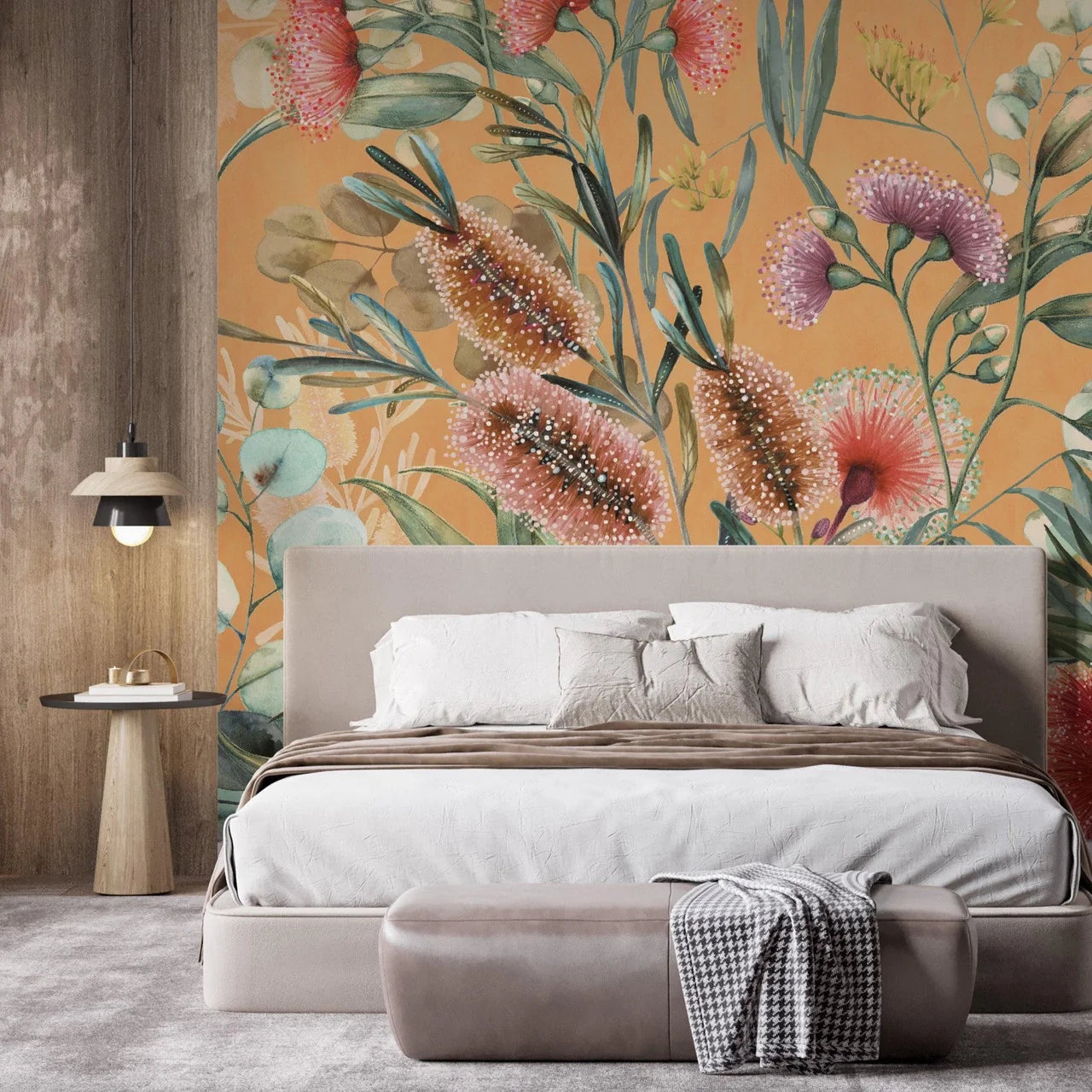Native Bottlebrush Wallpaper Mural