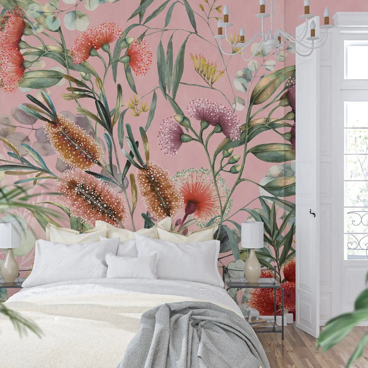 Native Bottlebrush Wallpaper Mural