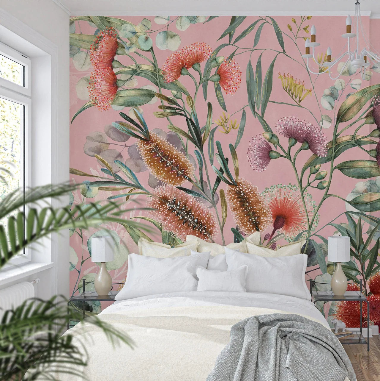 Native Bottlebrush Wallpaper Mural