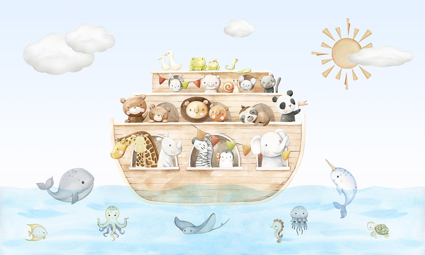 Noah’s Journey Wallpaper Mural