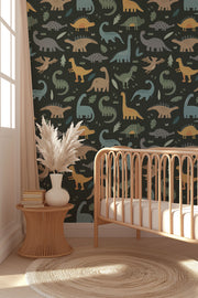 Friendly Dinosaur Kids Wallpaper