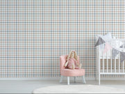 Soft Heritage Plaid – Classic Wallpaper in Neutral Tones