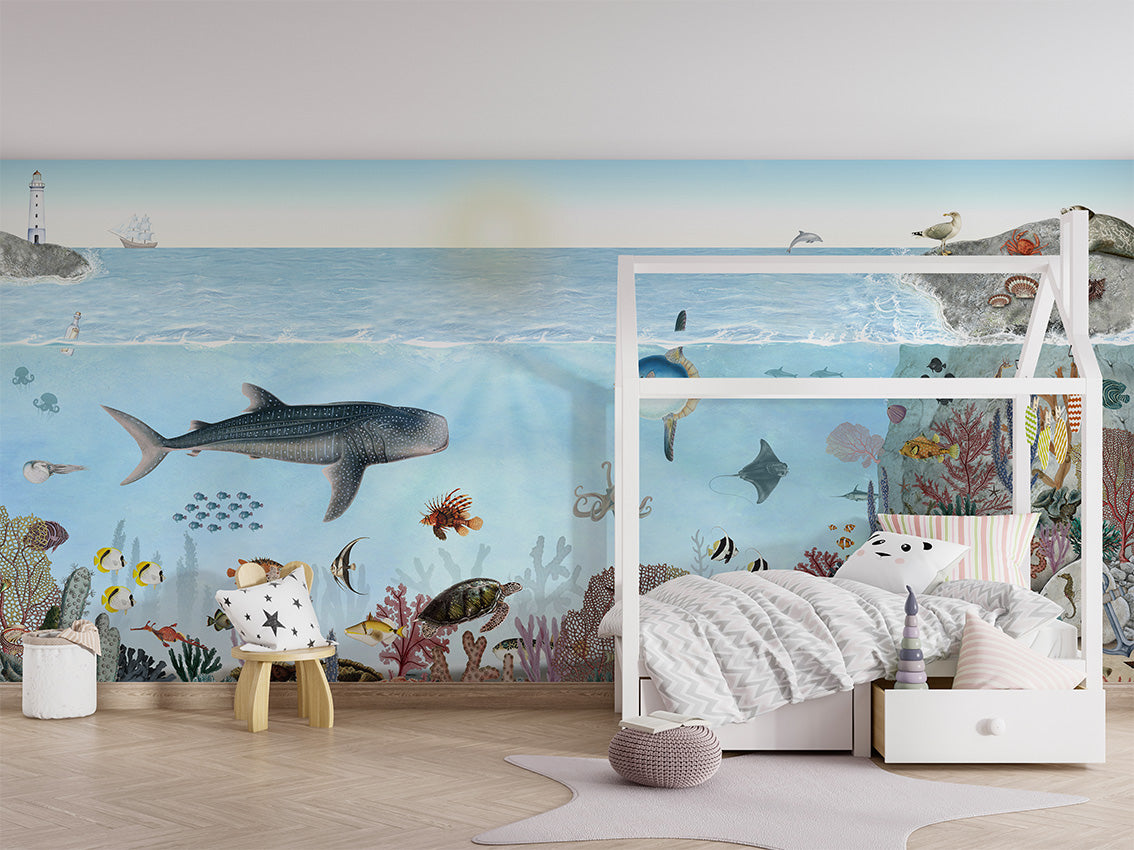 Ocean Lookbook Coastal Wallpaper Mural