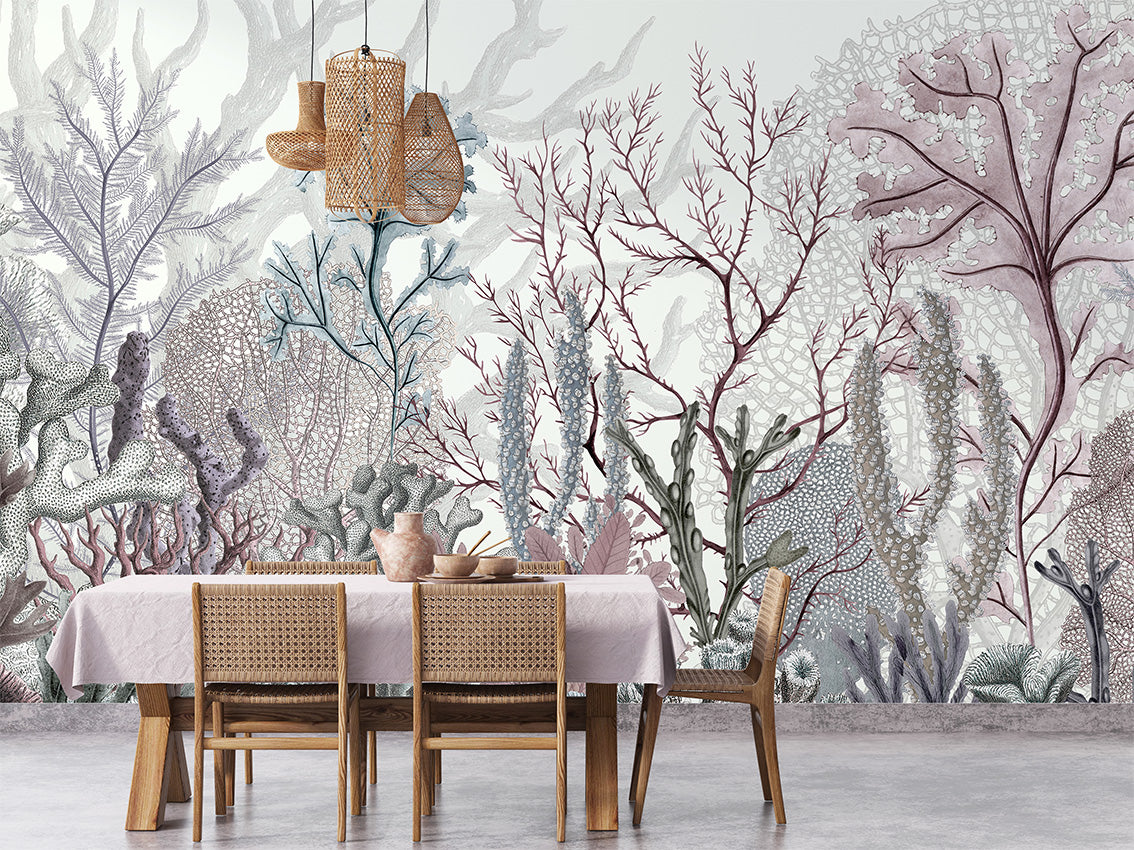 Ocean Wonders Coral Reef Wallpaper Mural