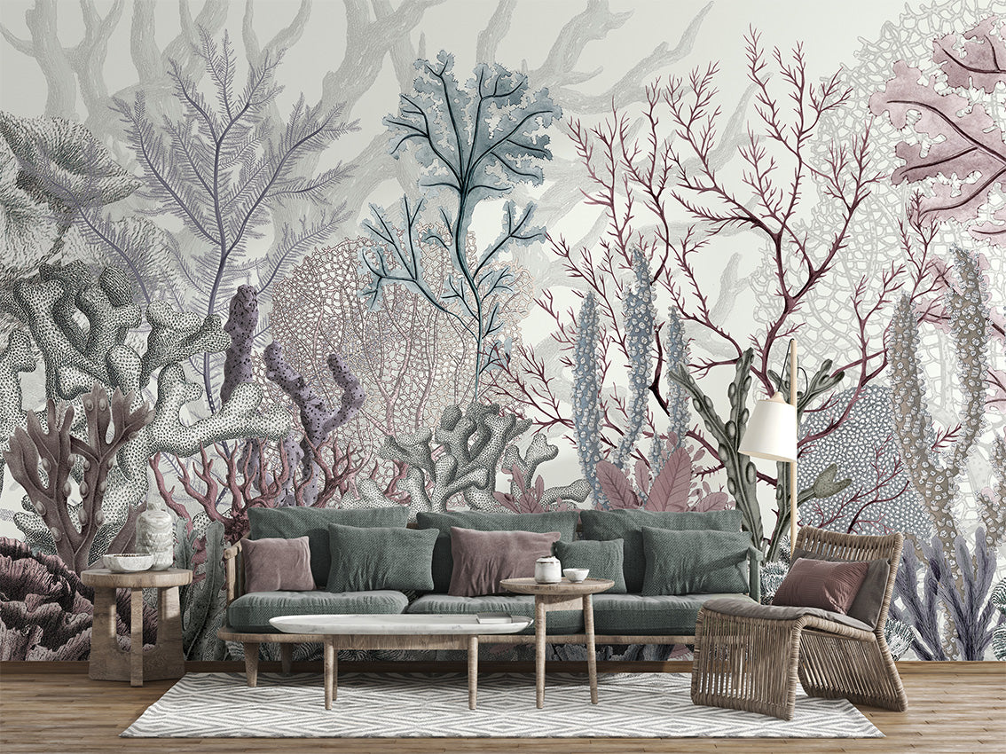 Ocean Wonders Coral Reef Wallpaper Mural
