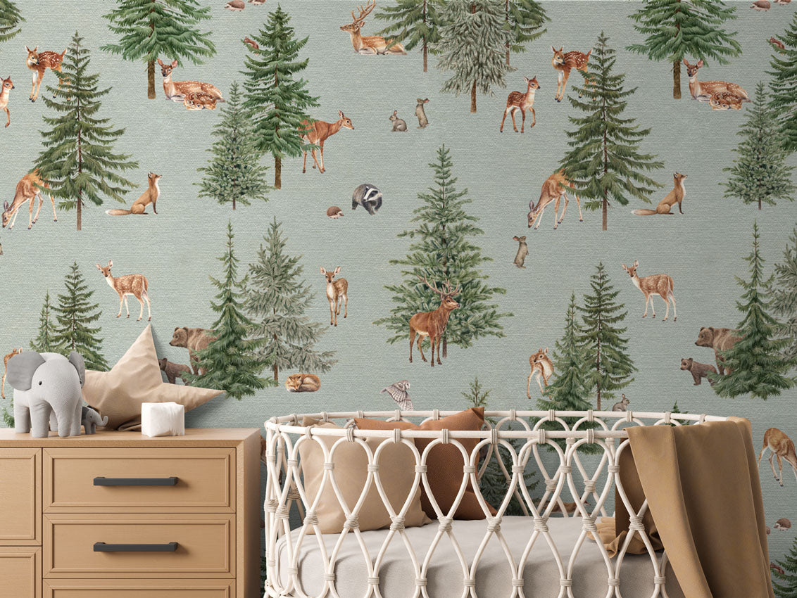 Pine Forest Wallpaper