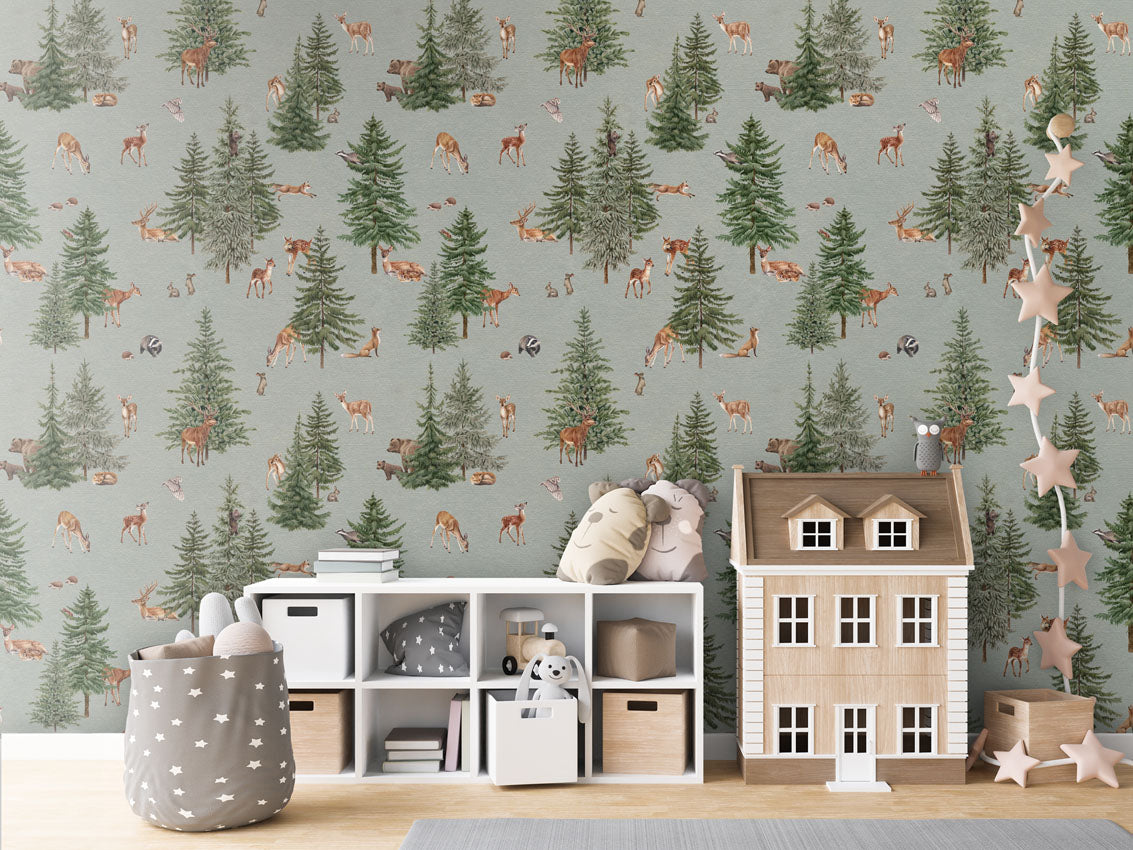 Pine Forest Wallpaper